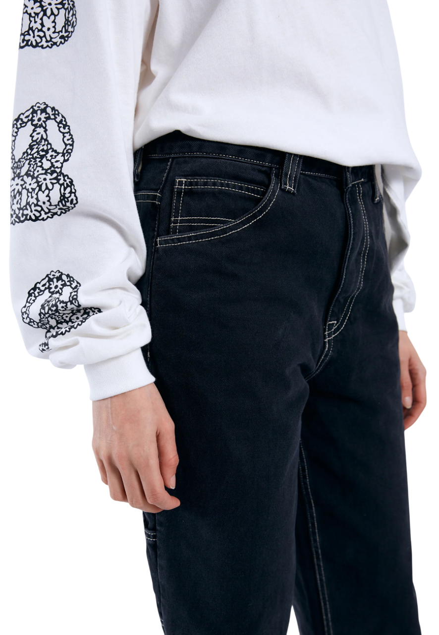 Faye Worker - Black Used Contrast