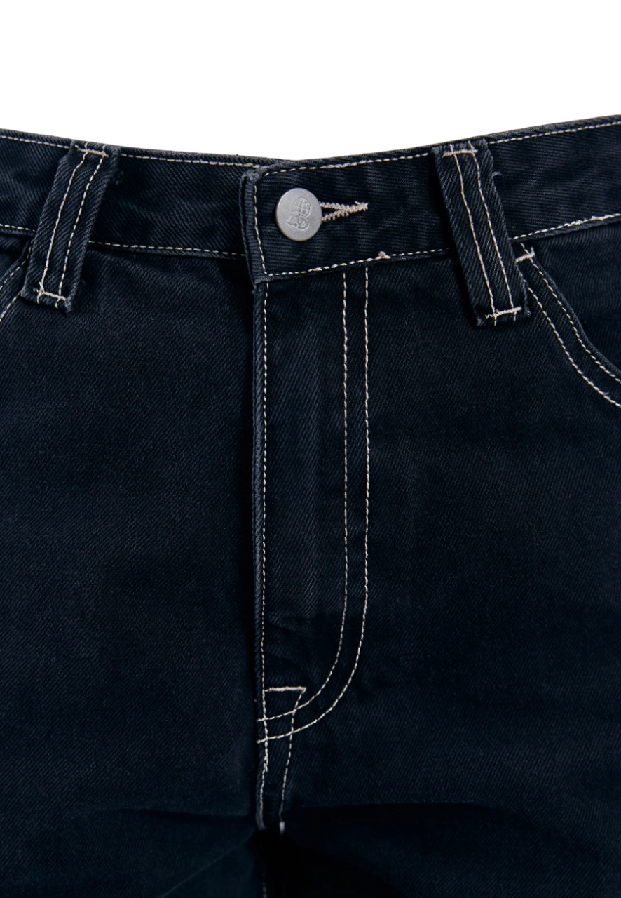 Faye Worker - Black Used Contrast