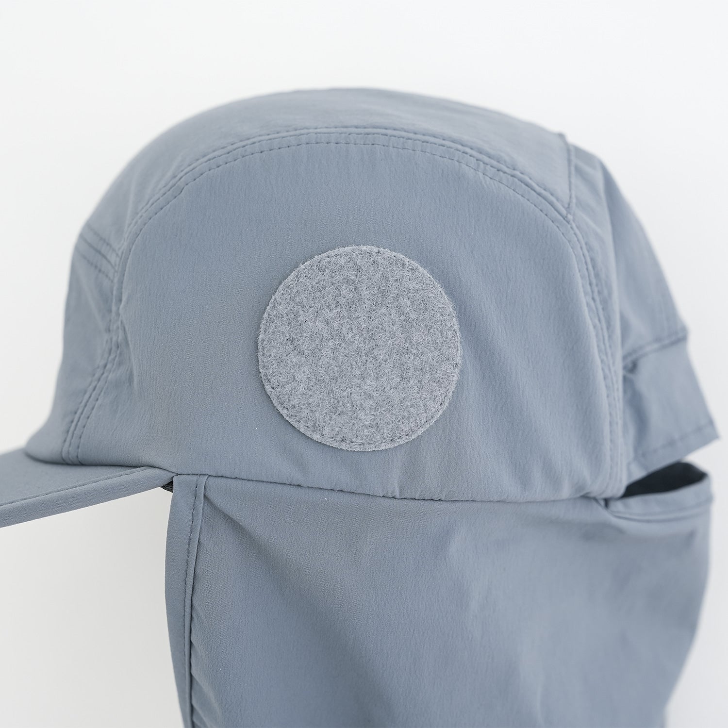 Solid Visor Cap | Blue Grey