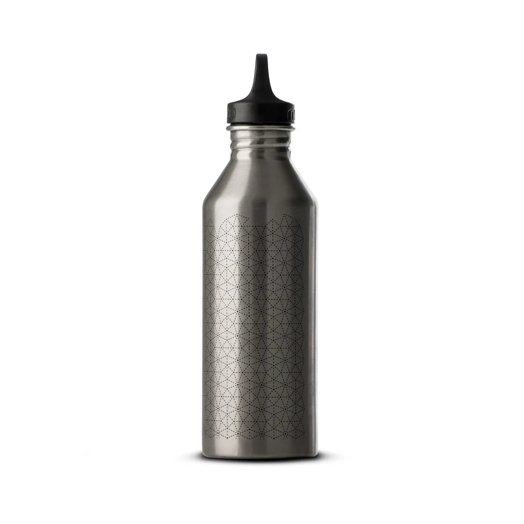 Hpt X Mizu Cairo Grid 750 ML, Silver, Black