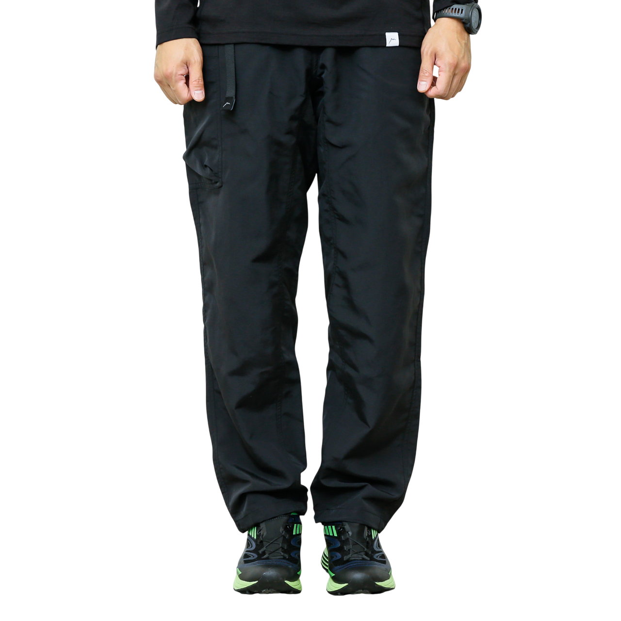 Multi Pocket Pants Wide | Black