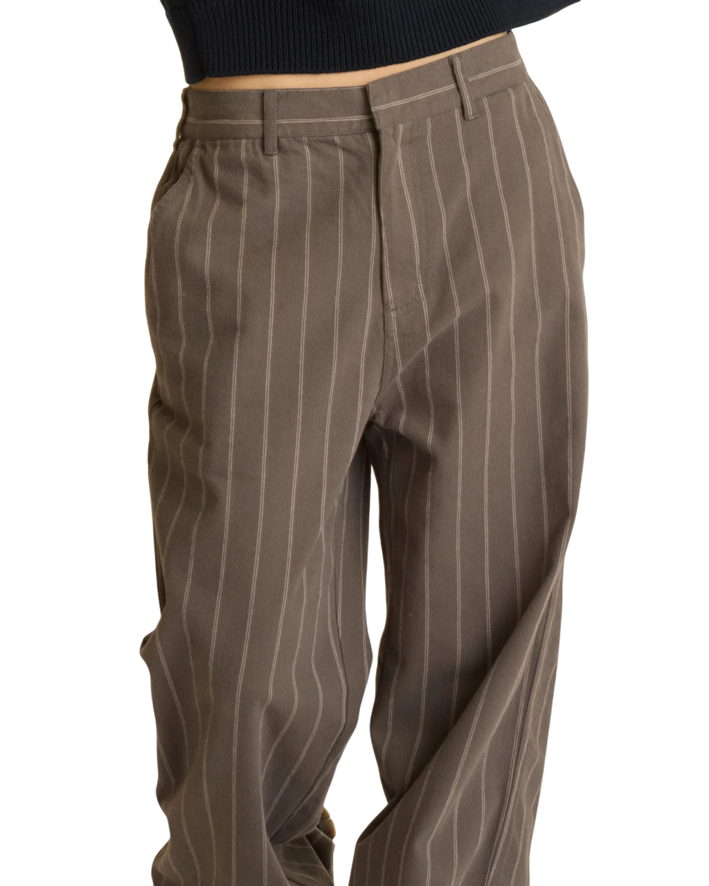 Mystery Stripe Carpenter Pant | Dark Grey Multi