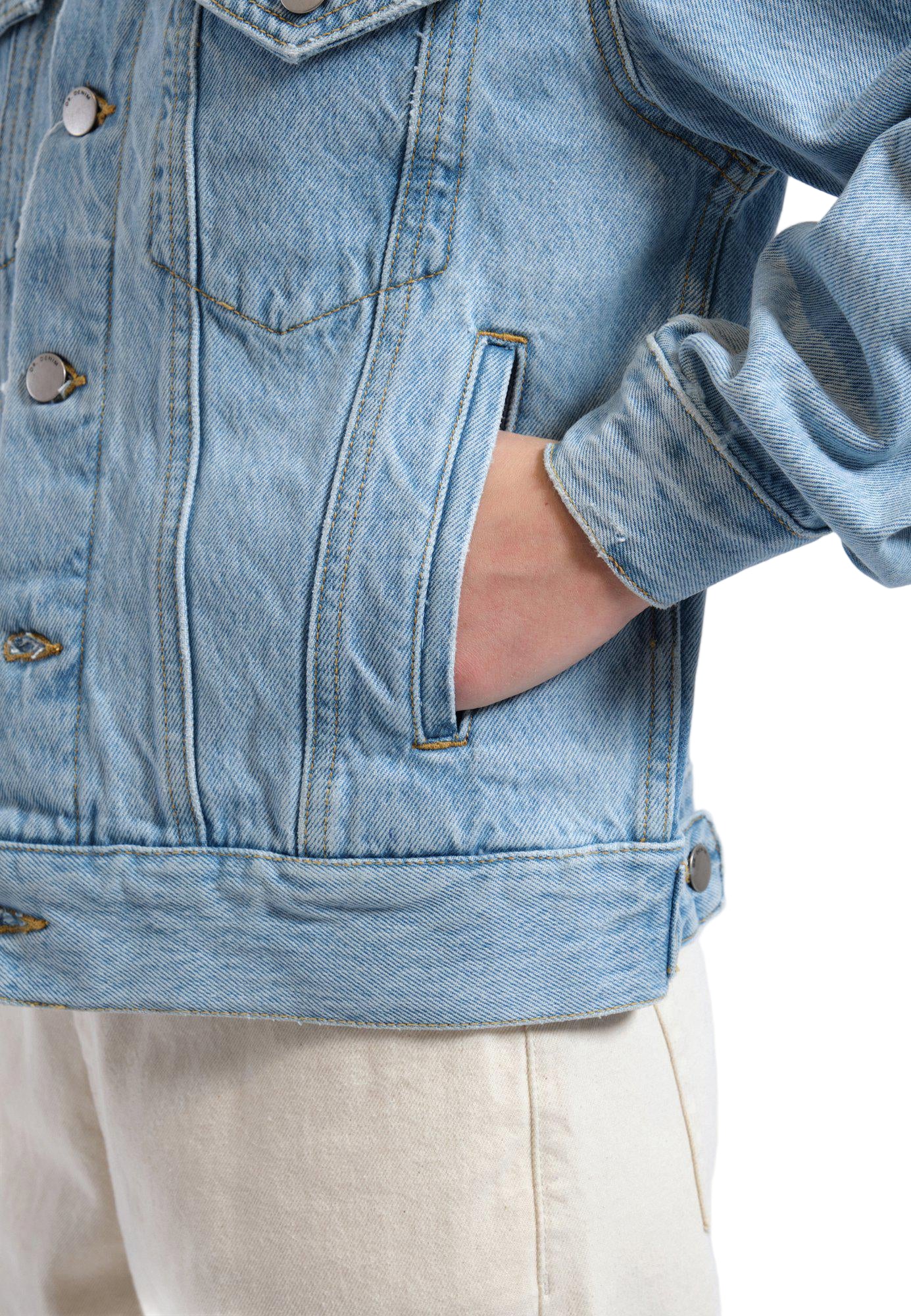 Joey Trucker Jacket - Stream Light Retro