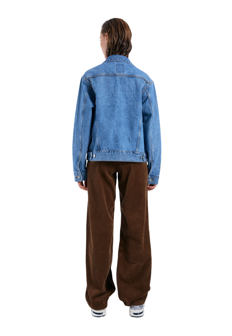 Joey Trucker Jacket - Stream Sky Retro