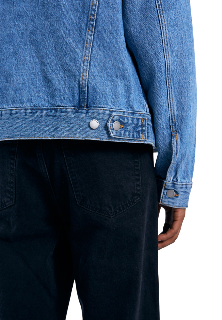 Joey Trucker Jacket - Stream Sky Retro