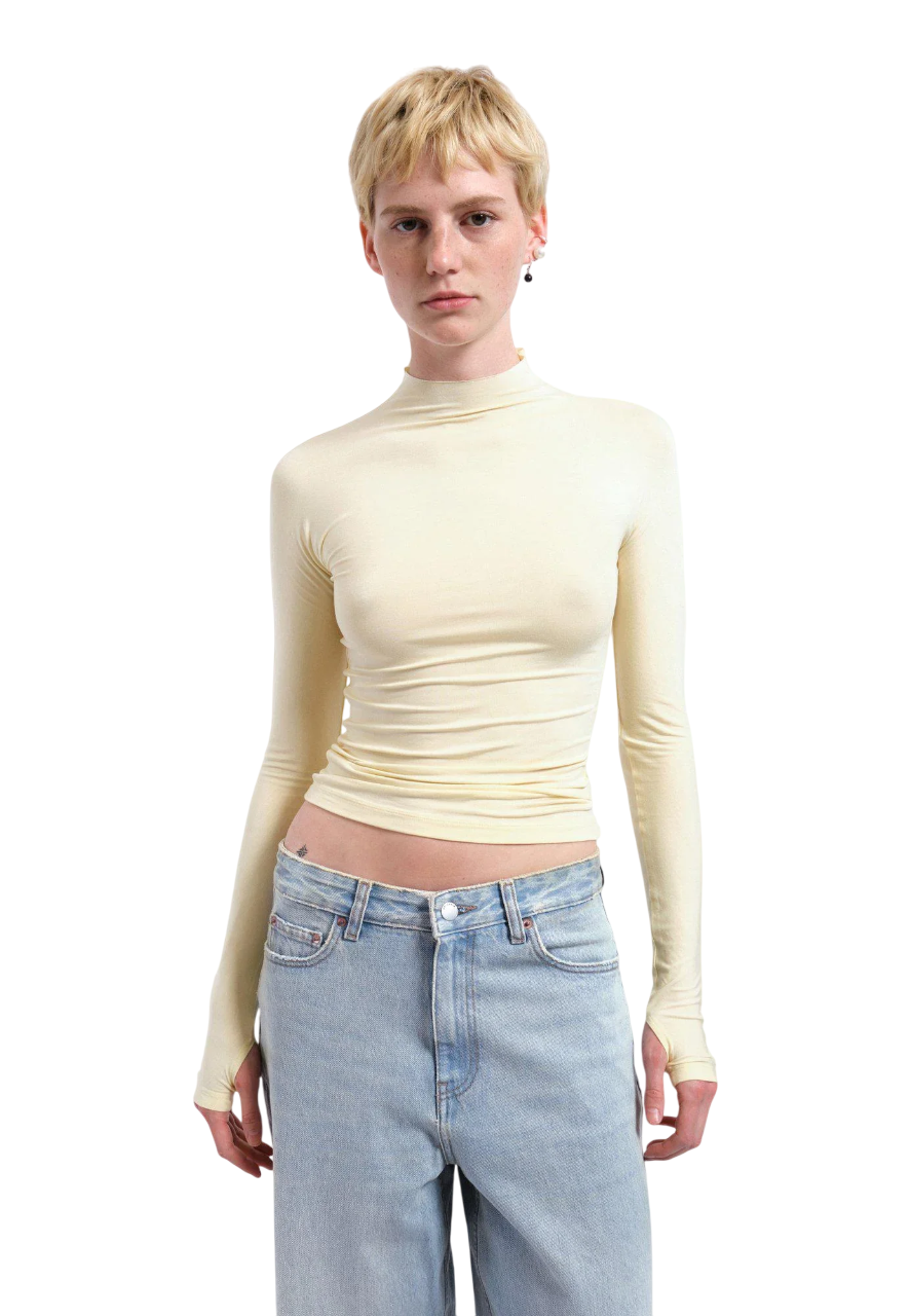 Aria Top - Light Yellow