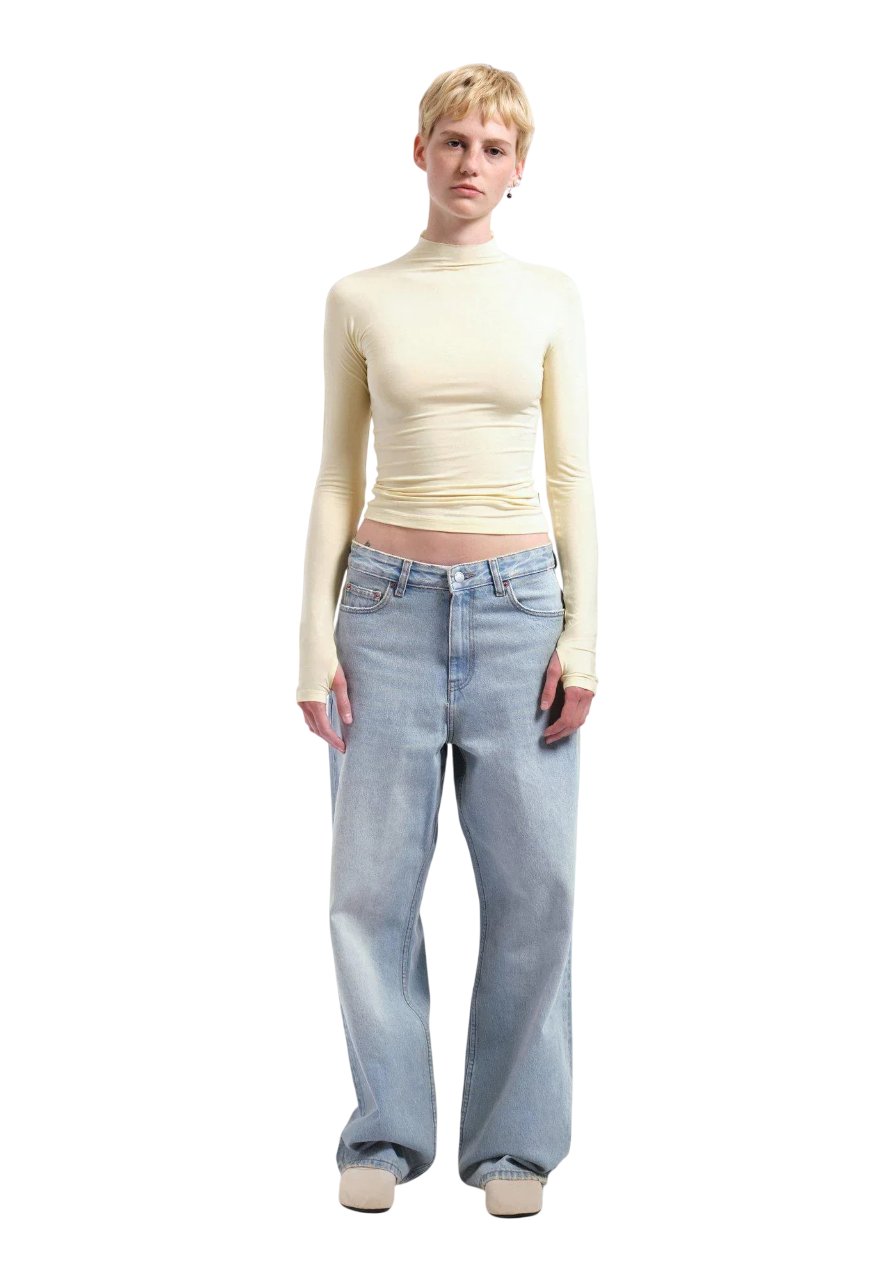 Aria Top - Light Yellow
