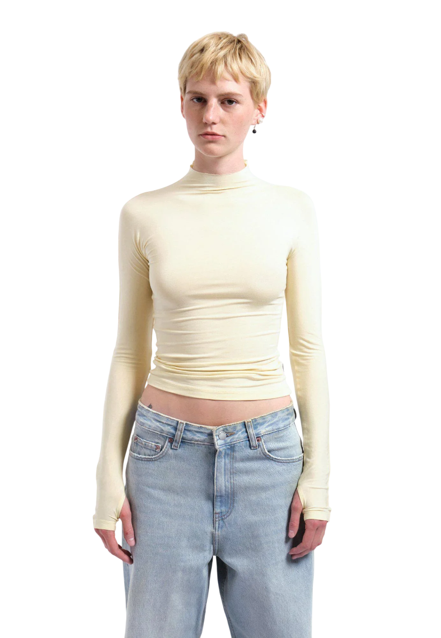 Aria Top - Light Yellow