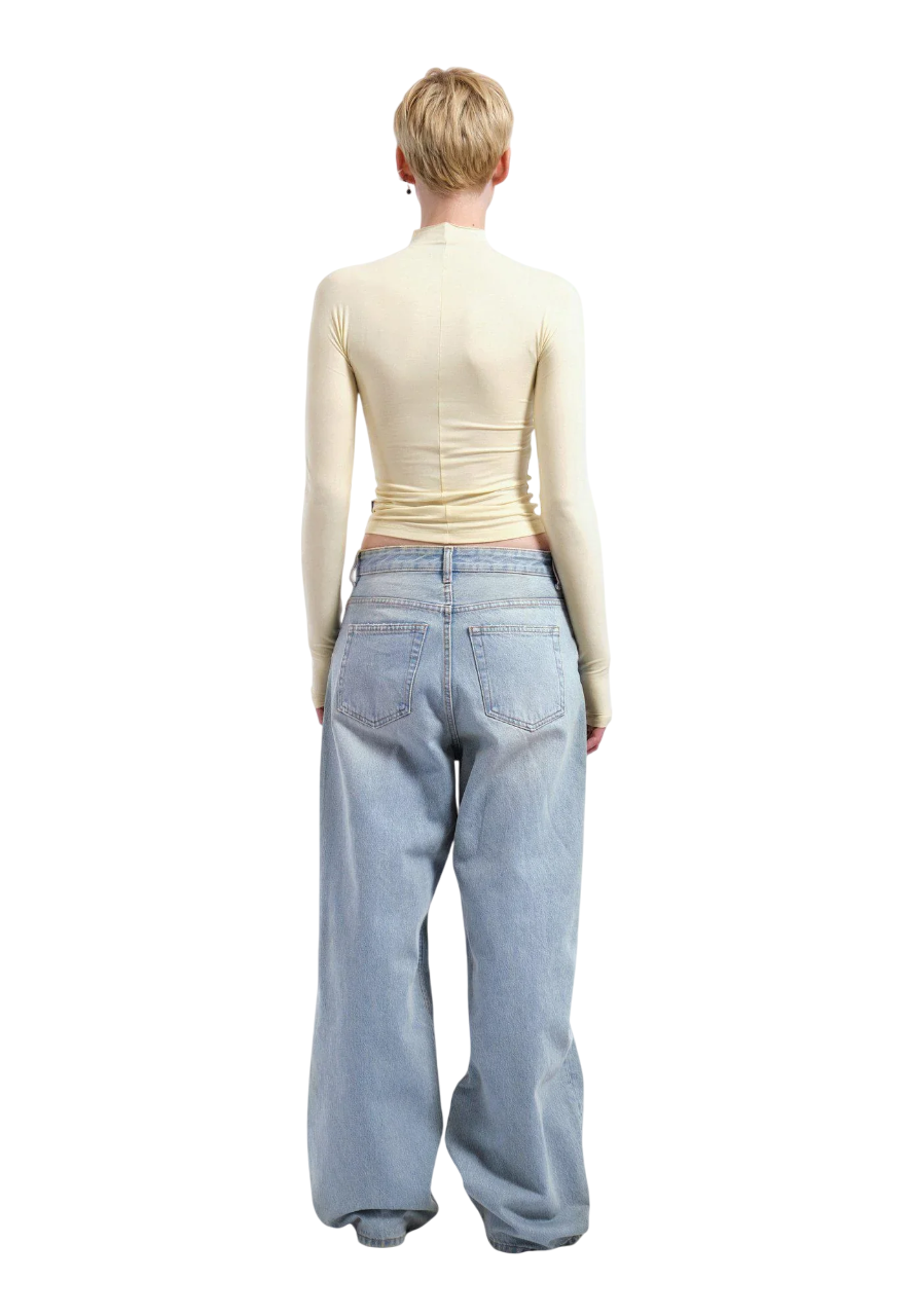 Aria Top - Light Yellow