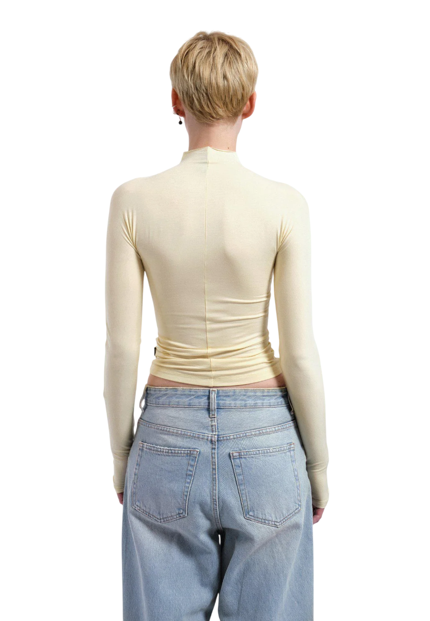 Aria Top - Light Yellow