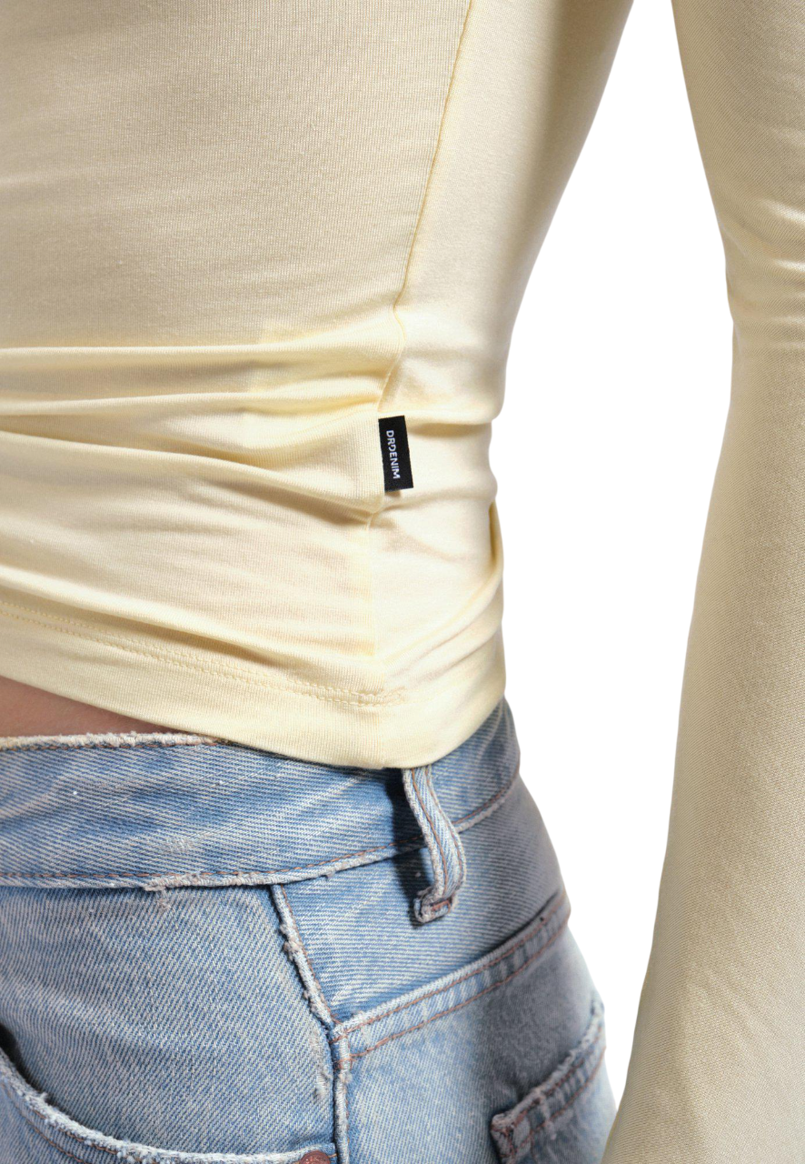 Aria Top - Light Yellow