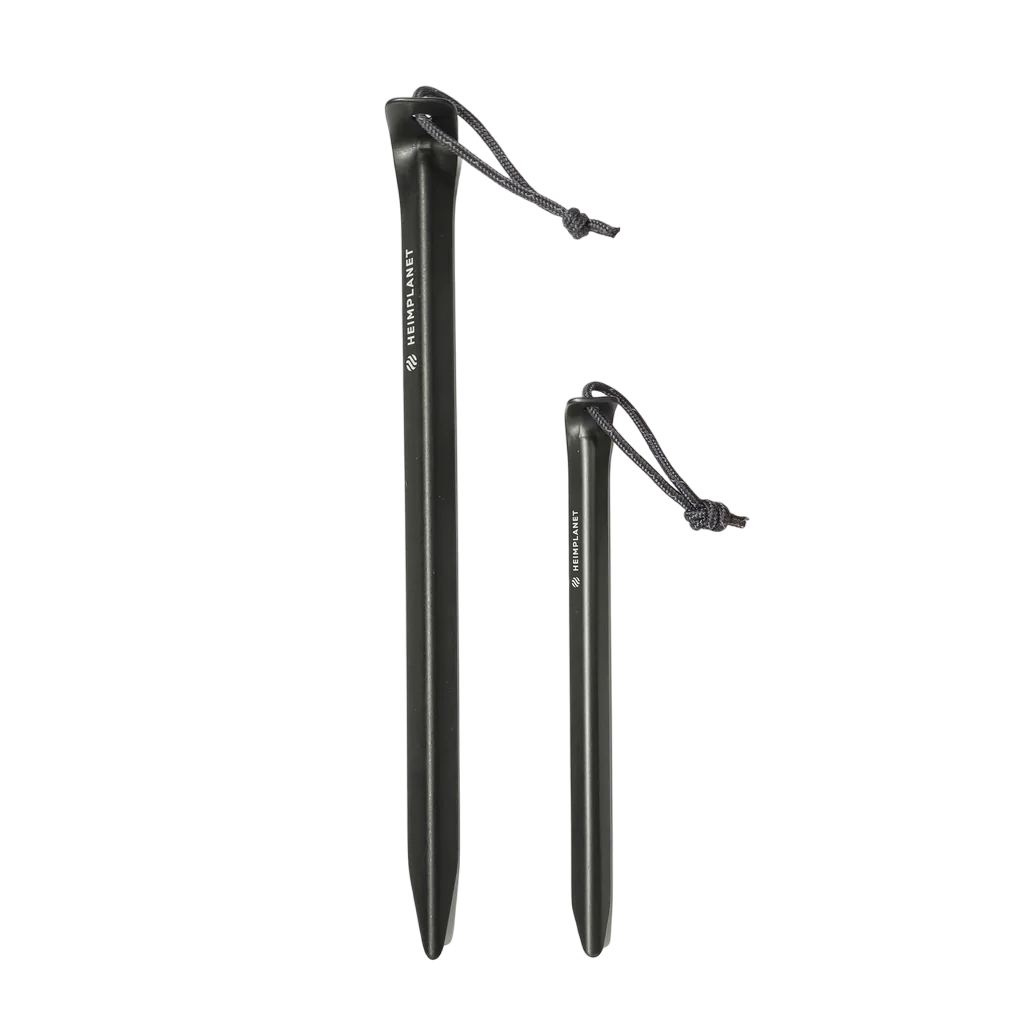 Aluminum Pegs In V-shape (Set of 8)