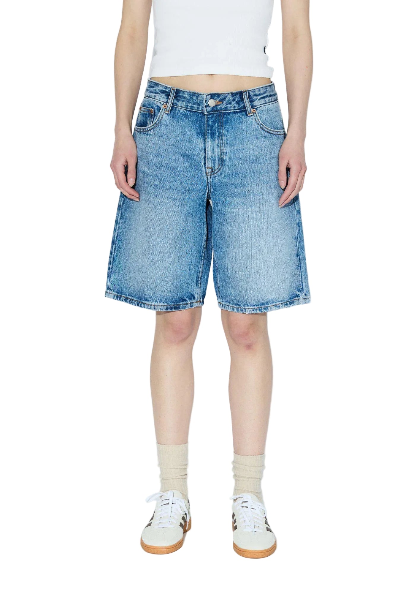 Lea Shorts - Stream Sky Fade