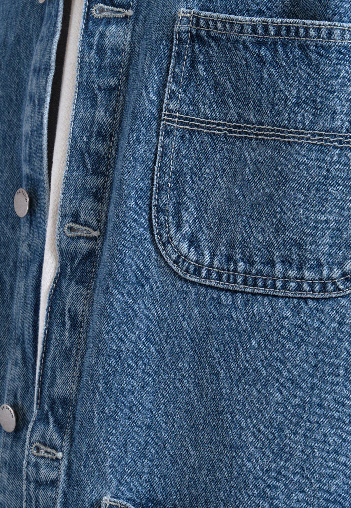 Devon Worker Jacket - Stream Sky Retro Contrast