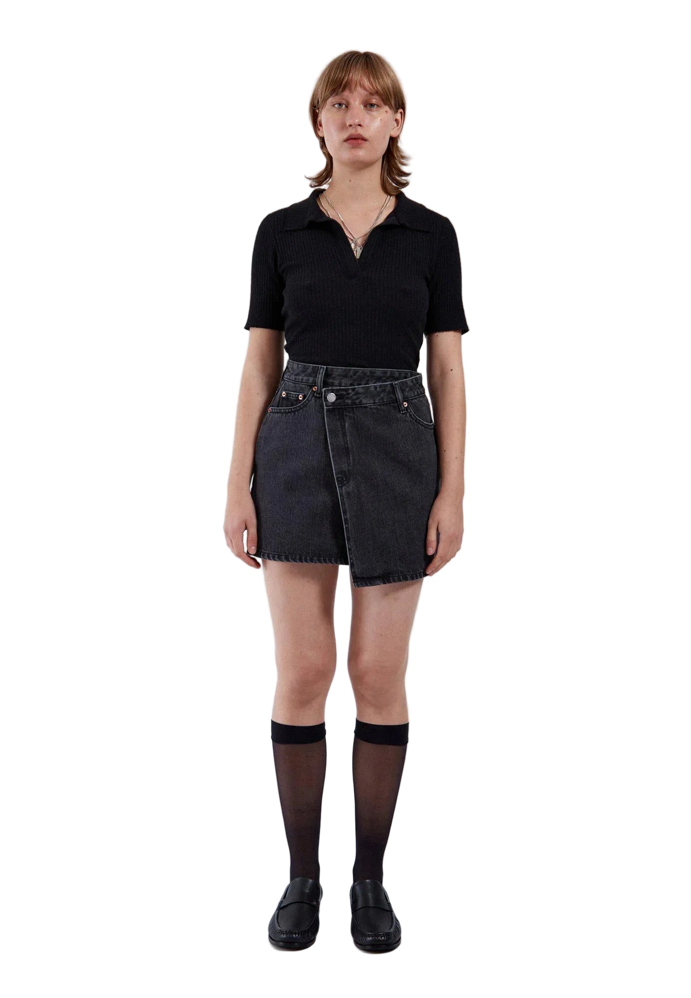 Renay Skirt - Retro Black