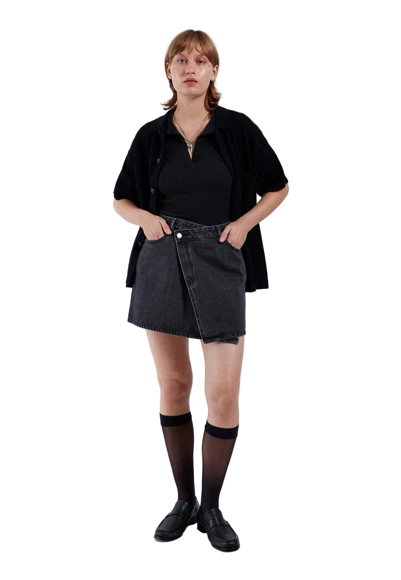 Renay Skirt - Retro Black