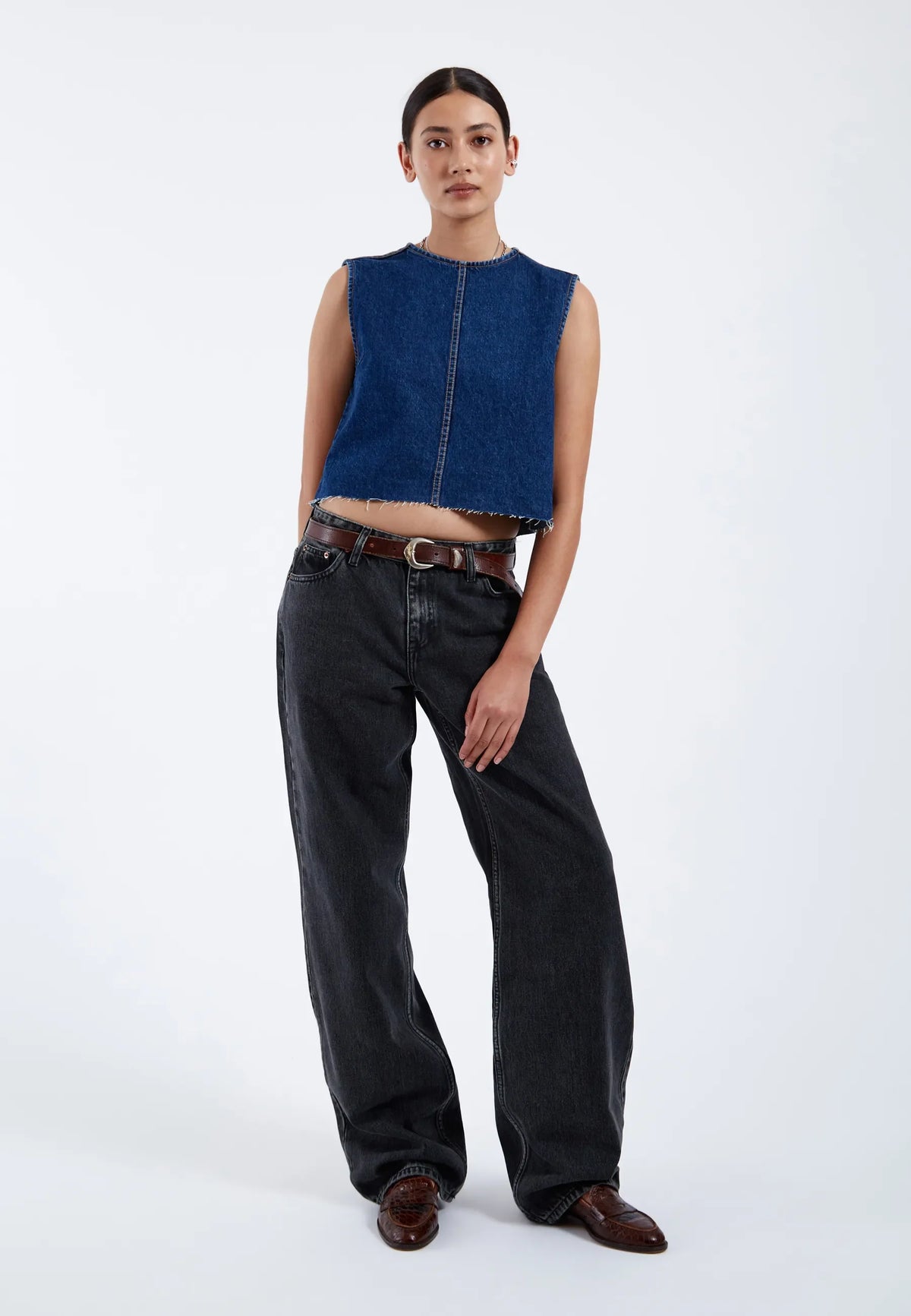 Erin Top | Haze Dark Retro