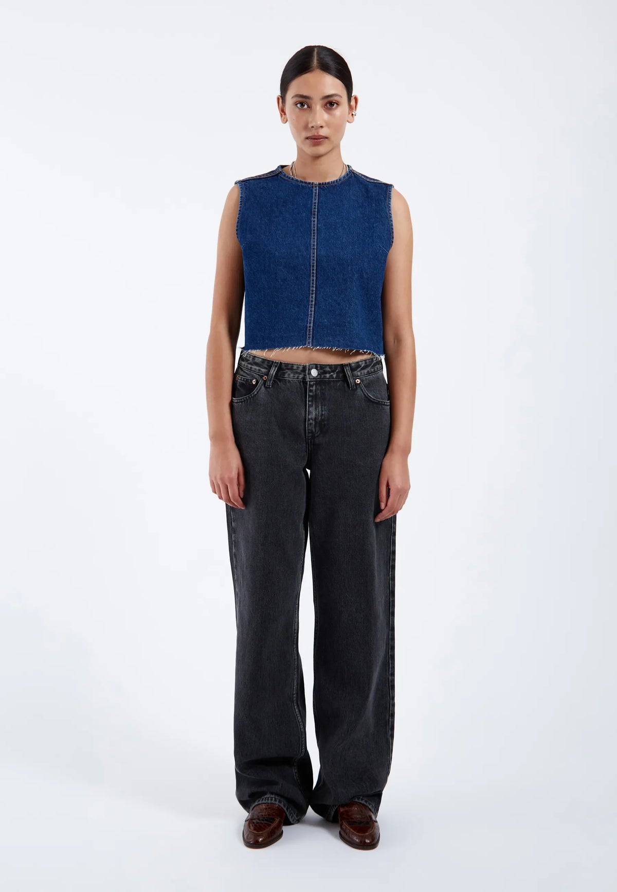 Erin Top | Haze Dark Retro