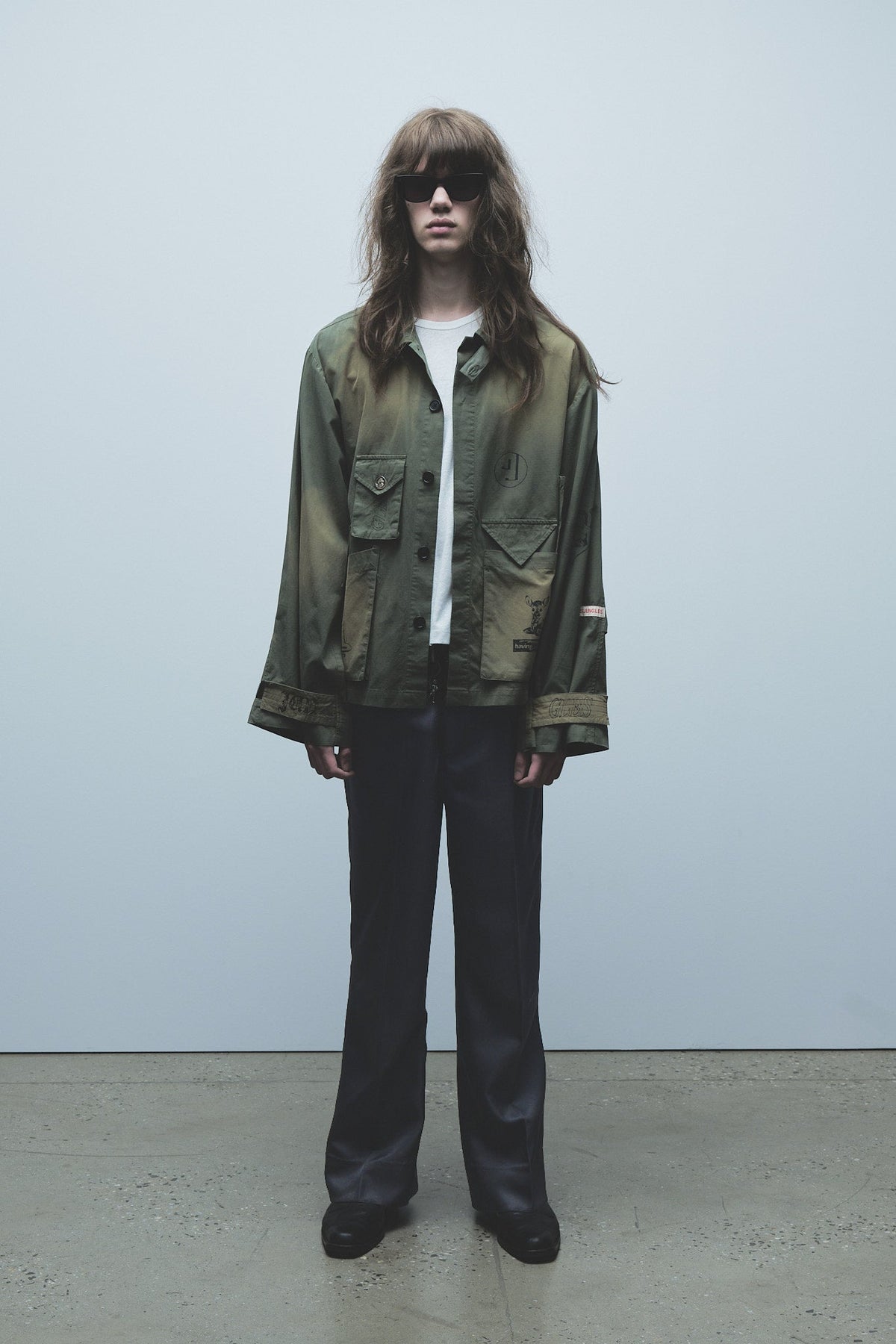 Sketches Field Jacket | Green
