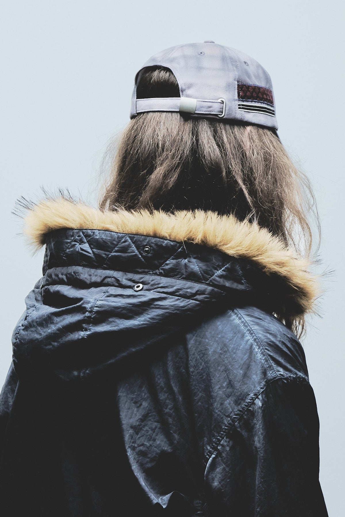 Double Taping Plaid Cap | Plaid