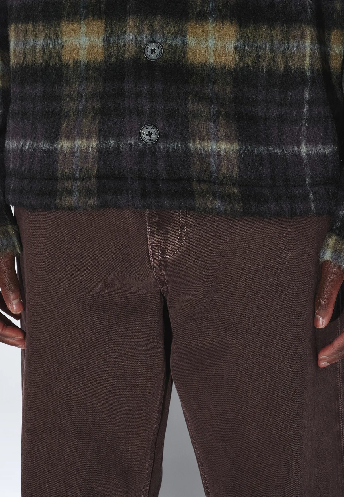 Julian Cardigan | Black Olive Check