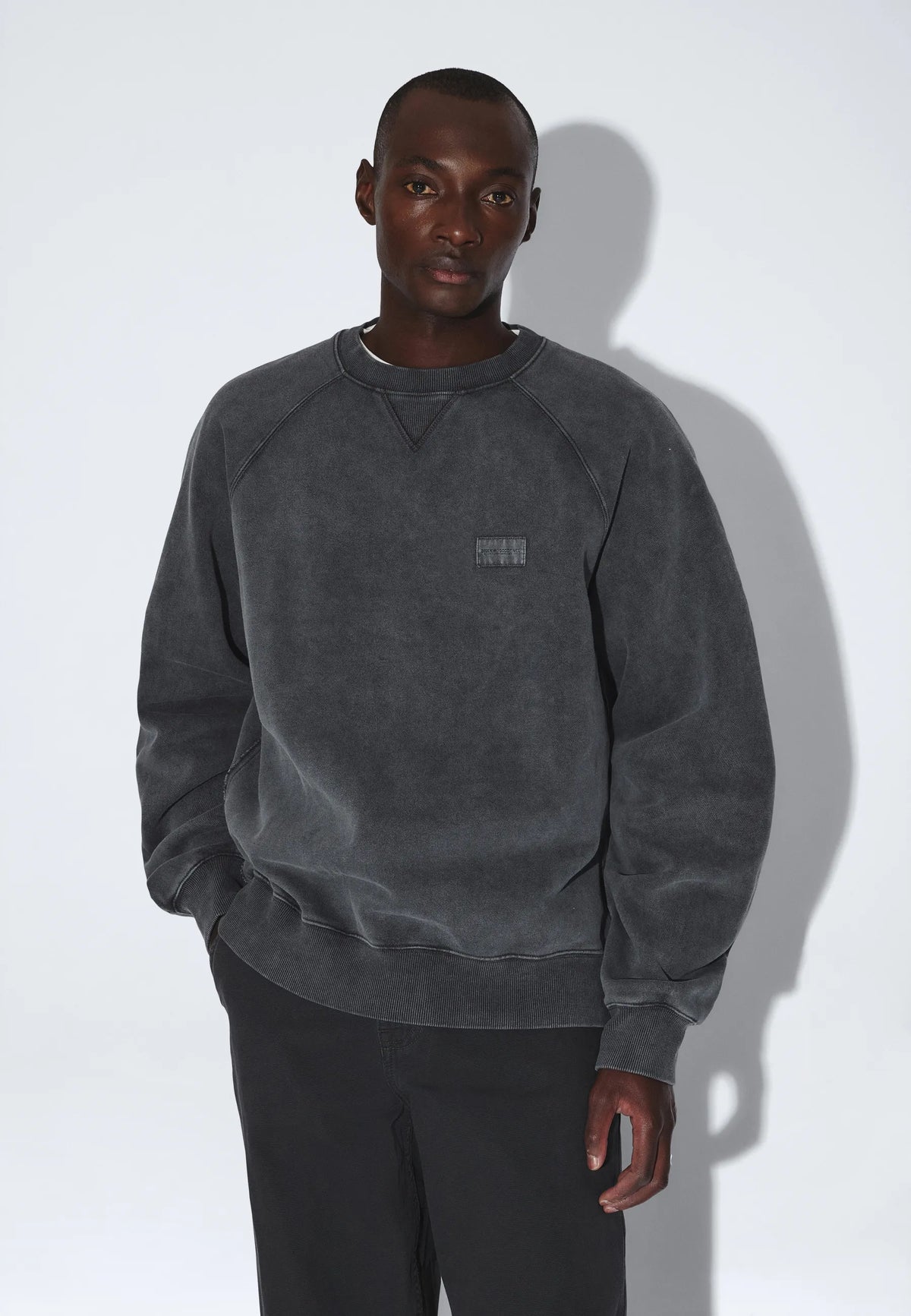 Andie Sweater | Grey Black Overdye