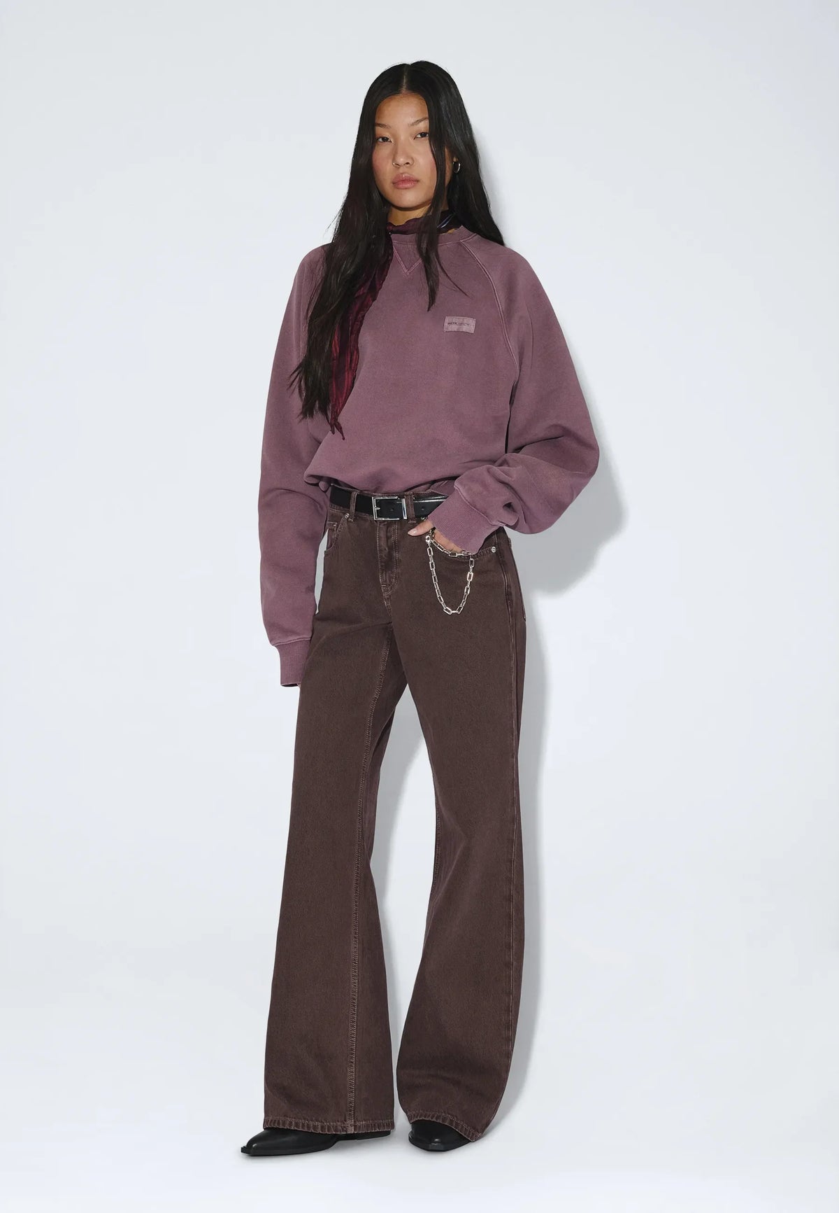 Andie Sweater | Aubergine Overdye