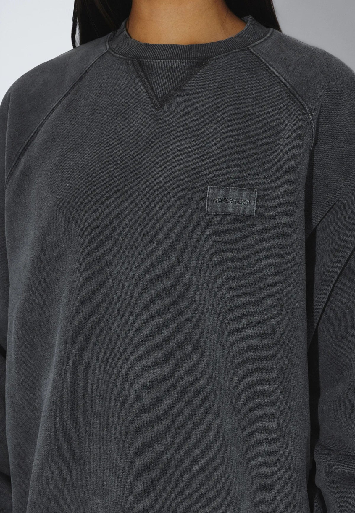 Andie Sweater | Grey Black Overdye