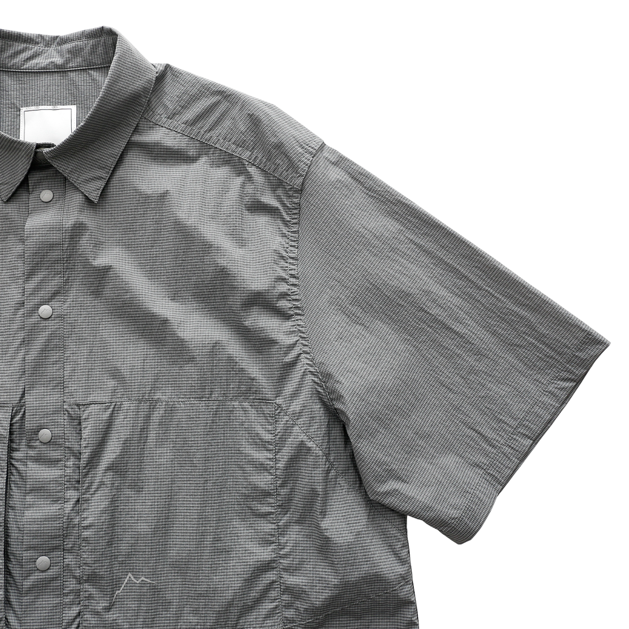 Chk 2pocket Short Sleeve Shirts | Dark Grey