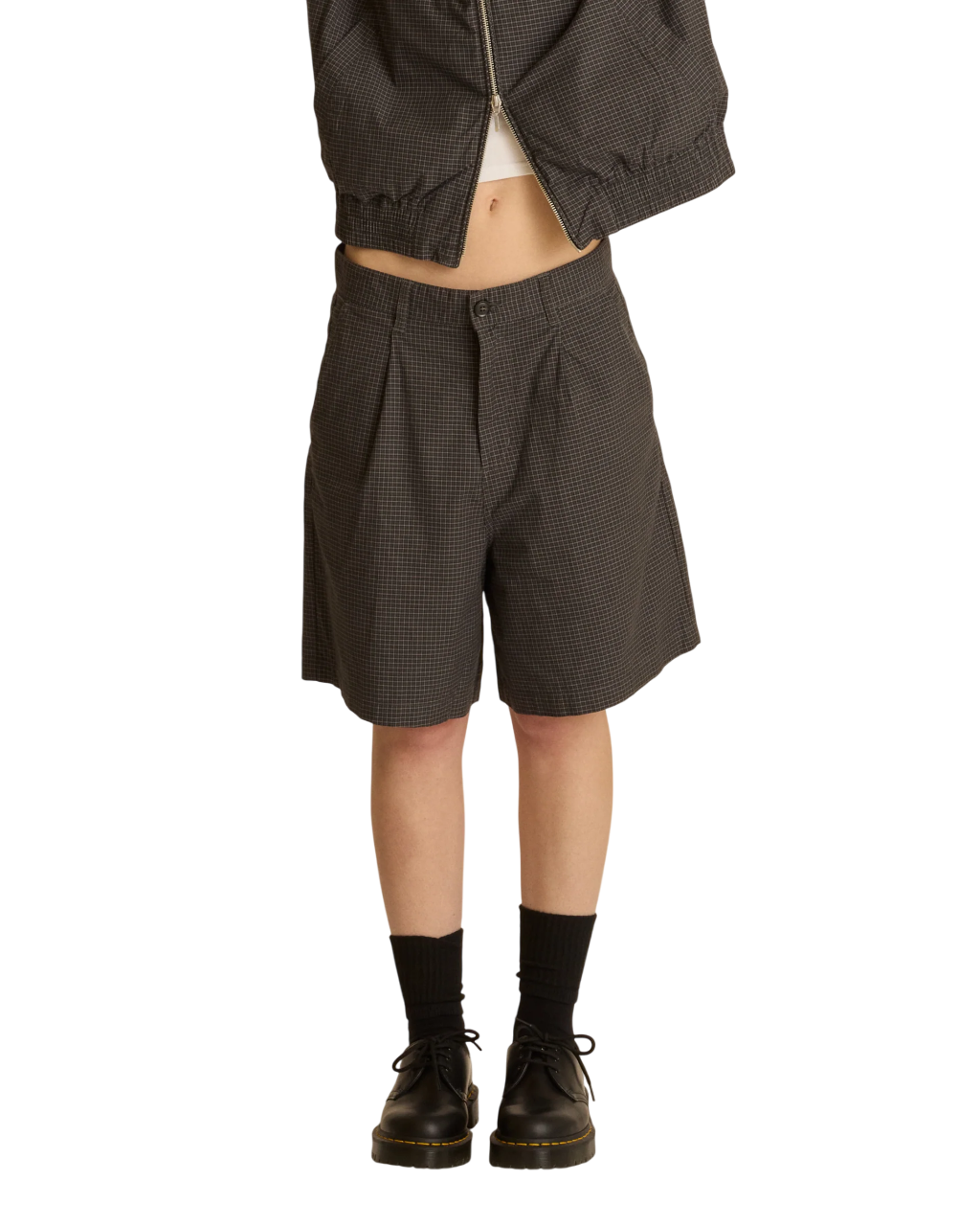 Thursday Plaid Short | Charcoal