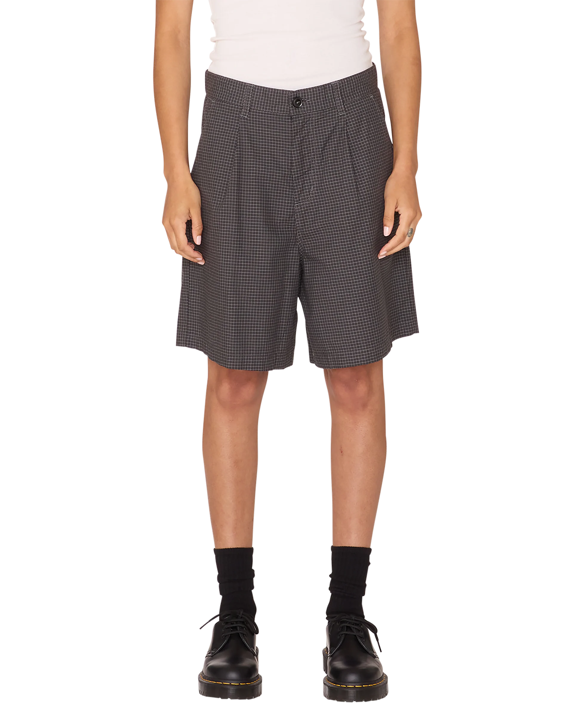 Thursday Plaid Short | Charcoal