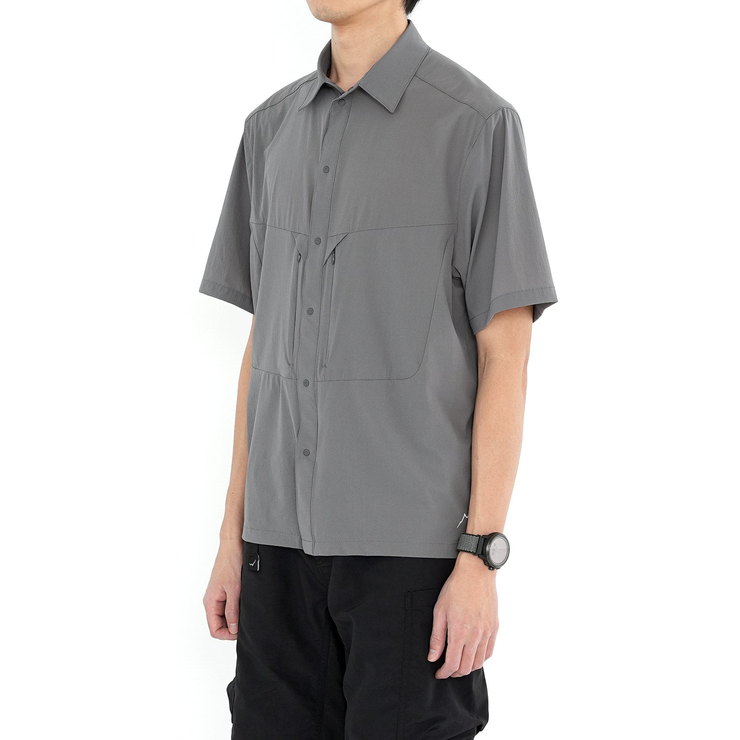 Air Breathe Short Sleeve Shirts | Grey