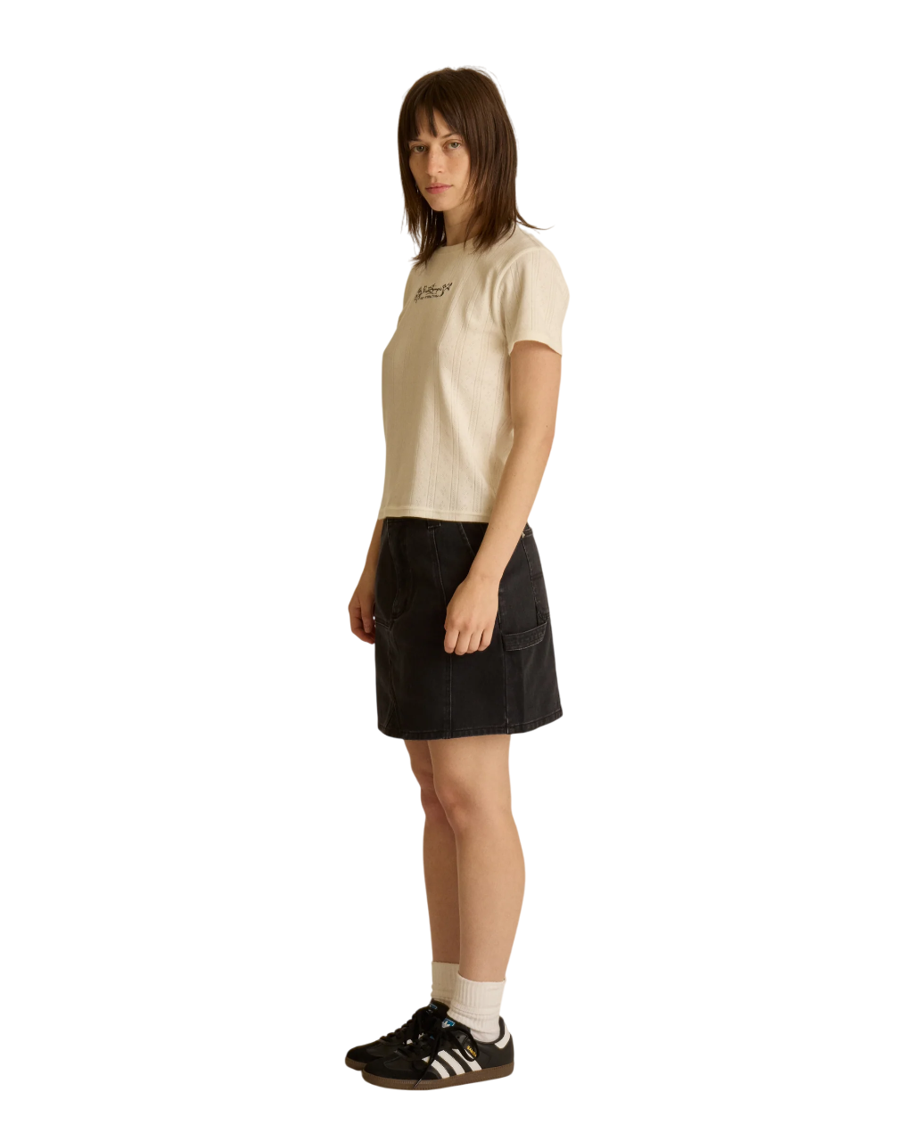 Fixx Mini Skirt | Digital Black
