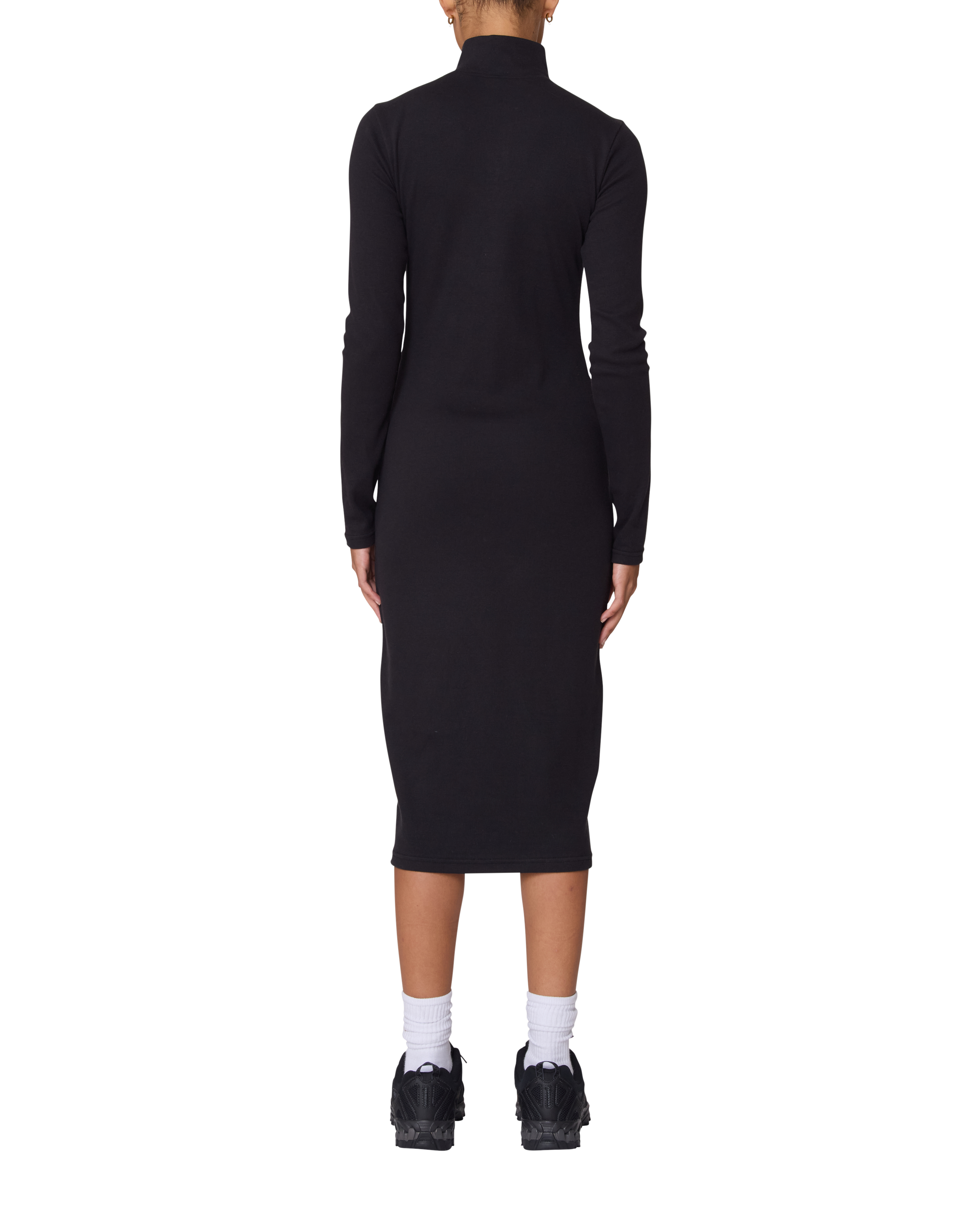 obey-malina-mock-neck-dress-digital-black