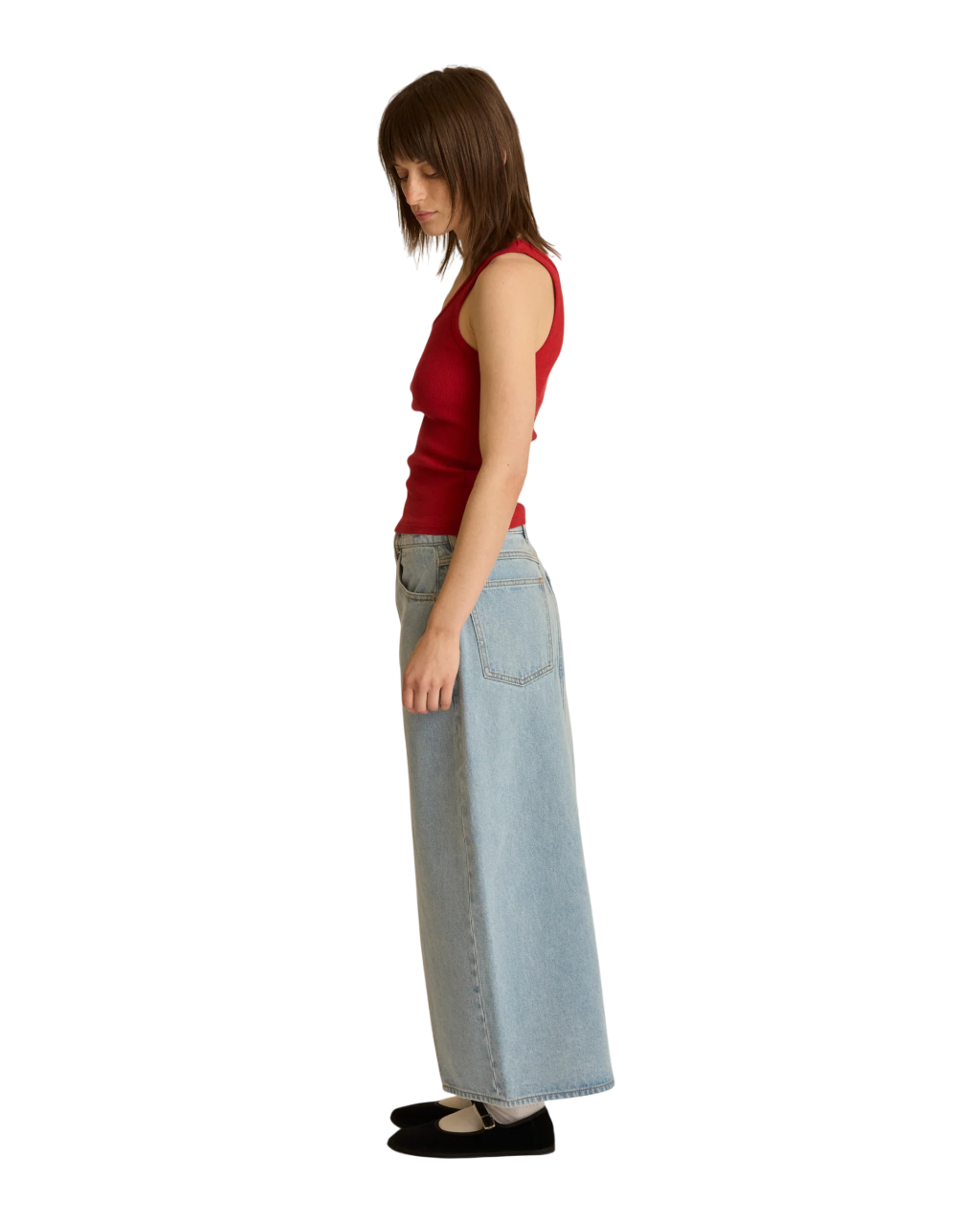 Simplex Denim Skirt | Cirrus