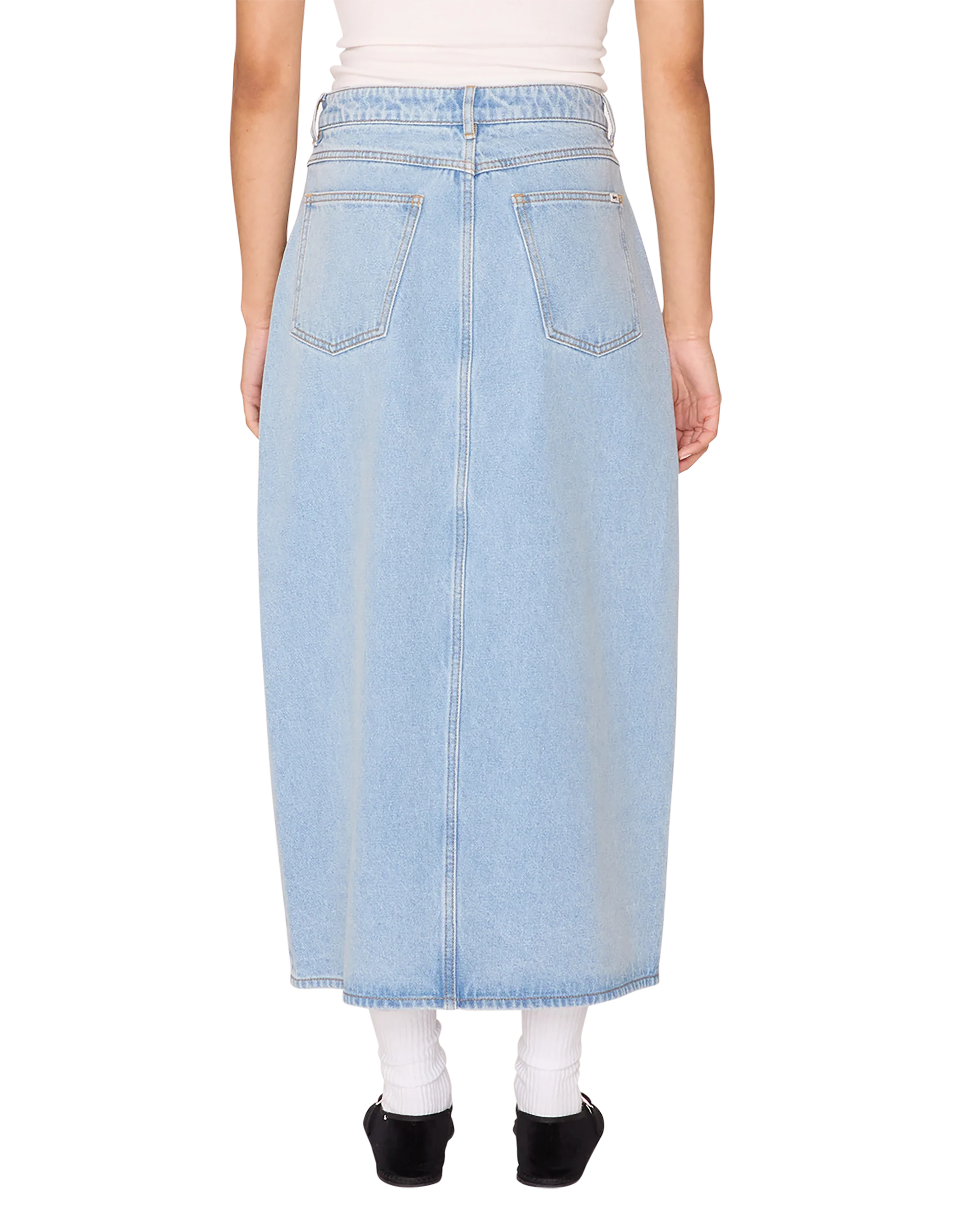Simplex Denim Skirt | Cirrus