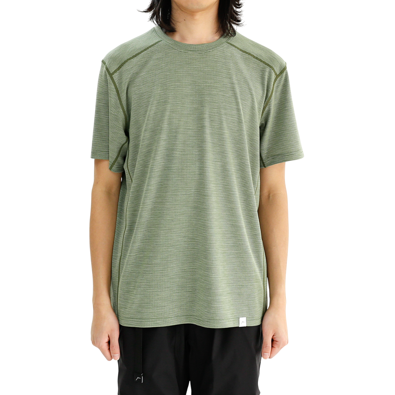 Live Wool Mix Short Sleeve | Green