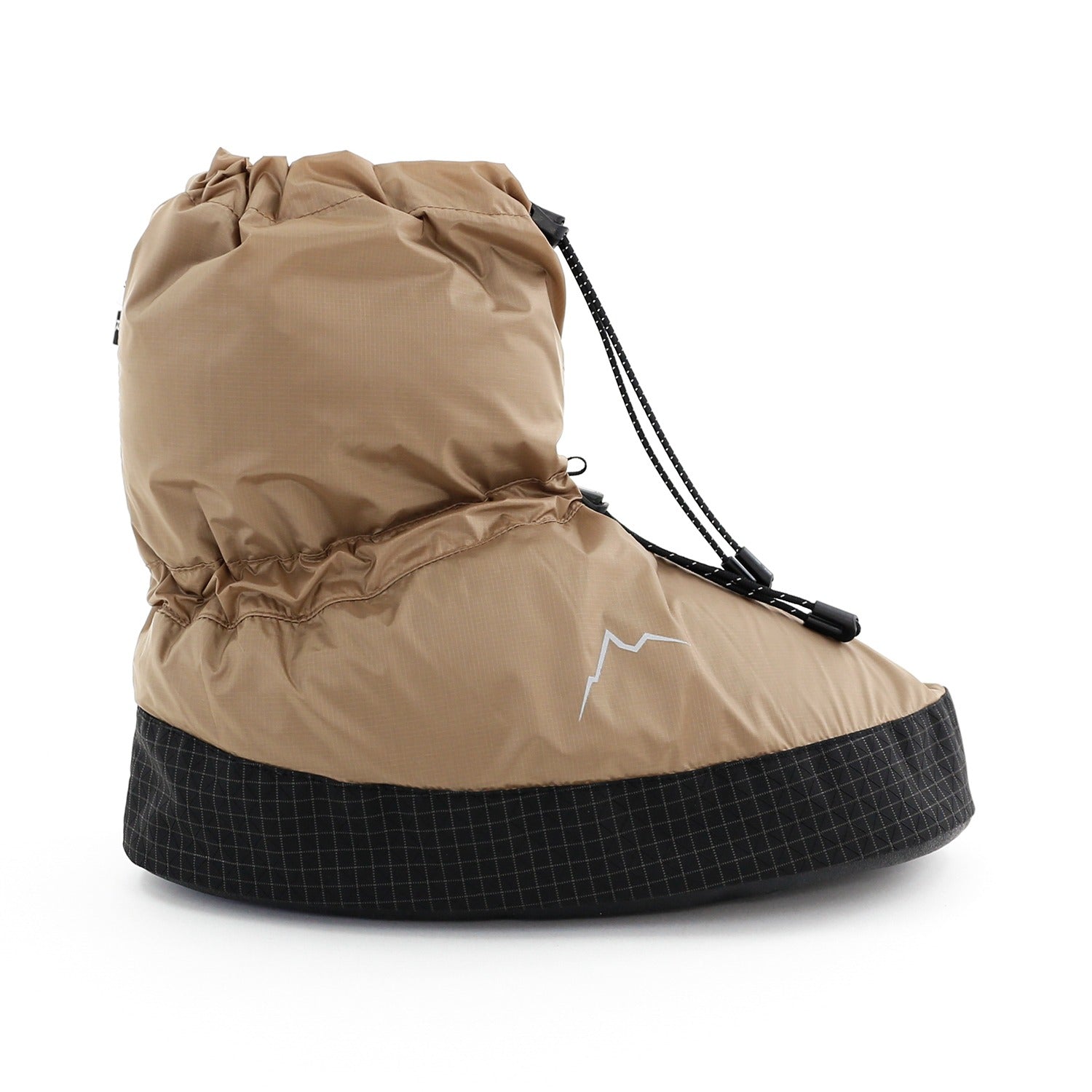 Down Booties | Brown