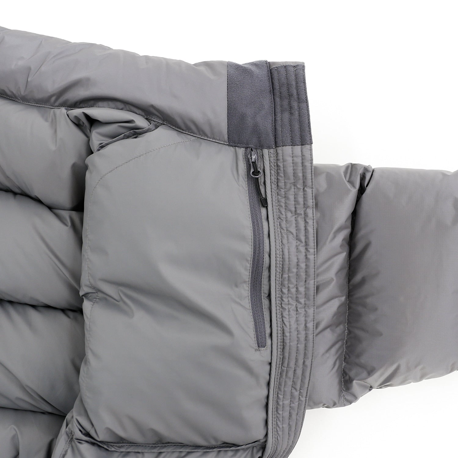 Down Jacket (Non Hooded) | Grey