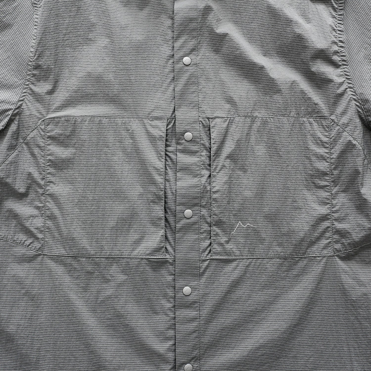Chk 2pocket Short Sleeve Shirts | Dark Grey