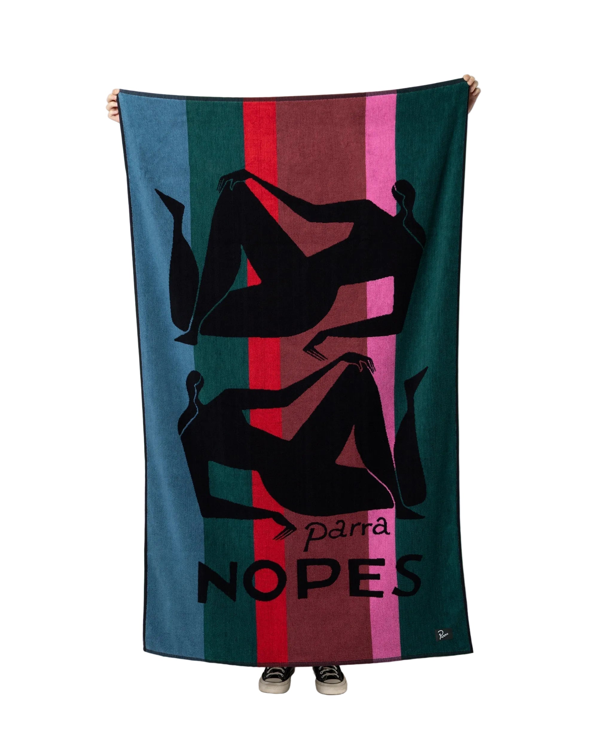 Nope Und Nopes Beach Towel | Mallard Green