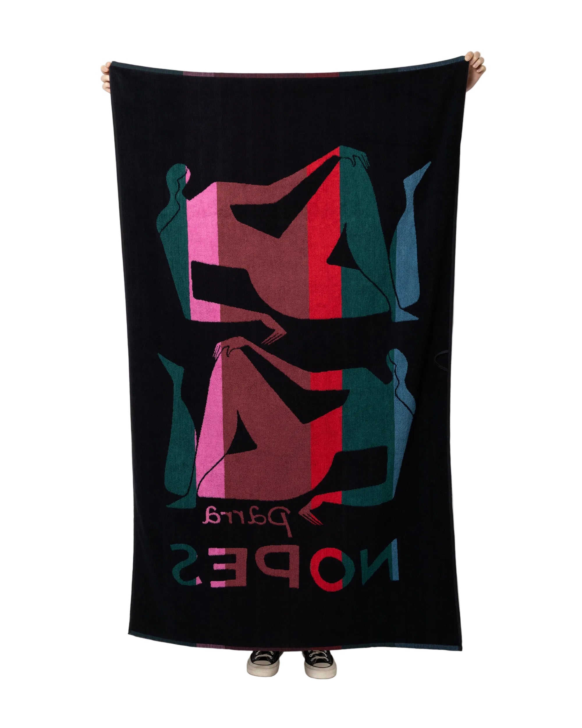 Nope Und Nopes Beach Towel | Mallard Green