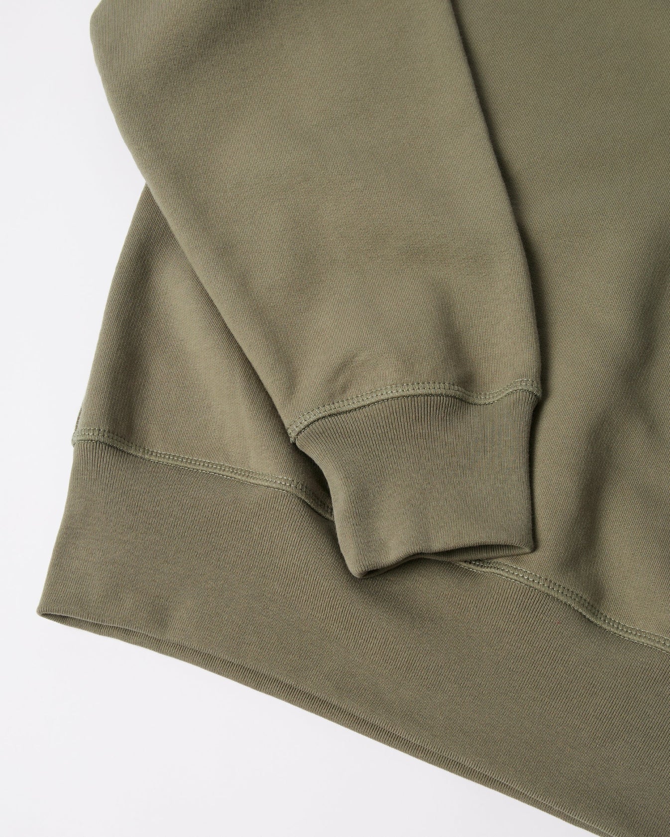 Flag Logo Crew Neck Sweatshirt | Green