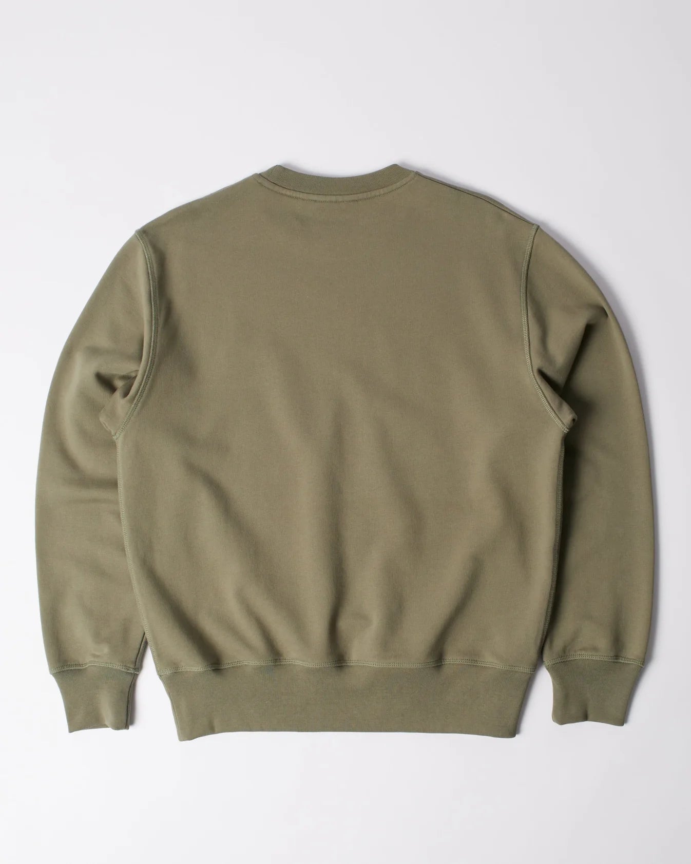 Flag Logo Crew Neck Sweatshirt | Green