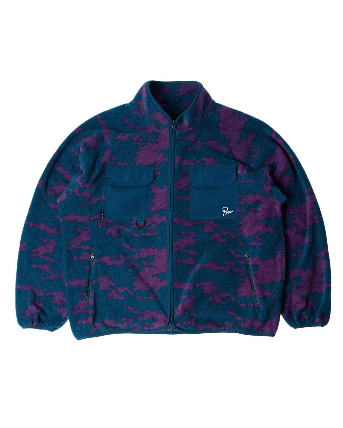 Purple Darwin Camo Fleece | Blue