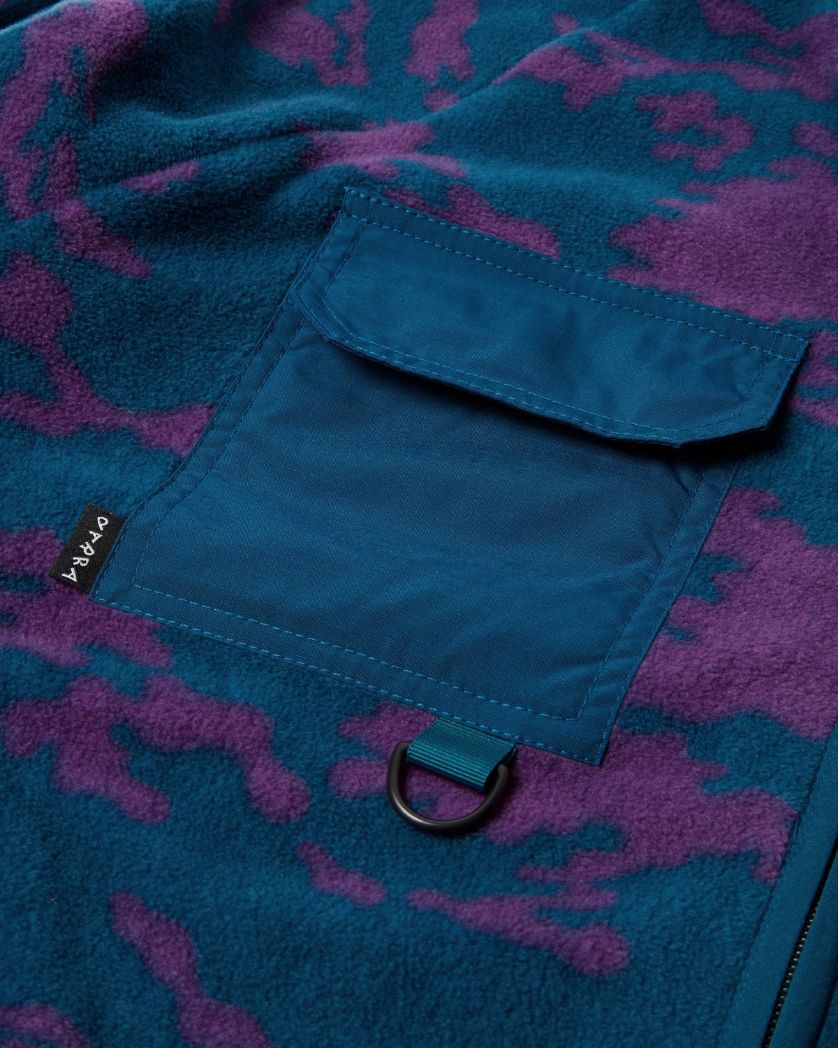 Purple Darwin Camo Fleece | Blue