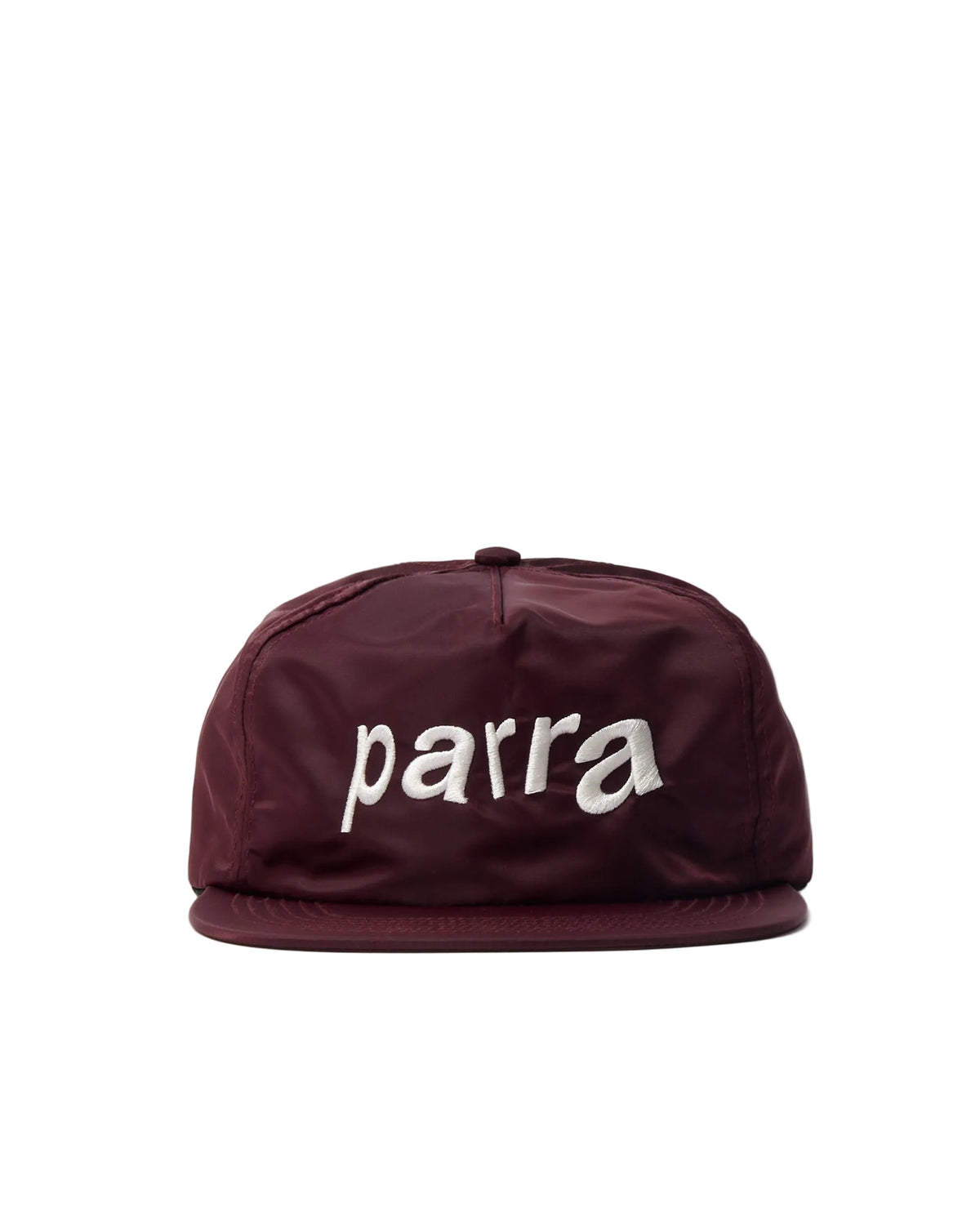 Distorted 90s Memory 6 Panel Hat | Dark Red