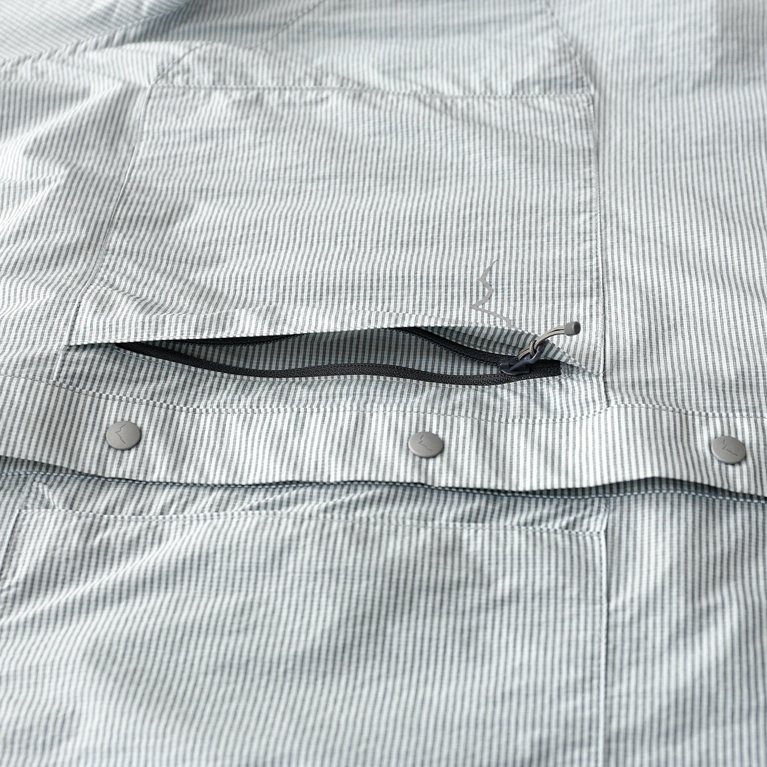 Chk 2pocket Short Sleeve Shirts | Light Grey