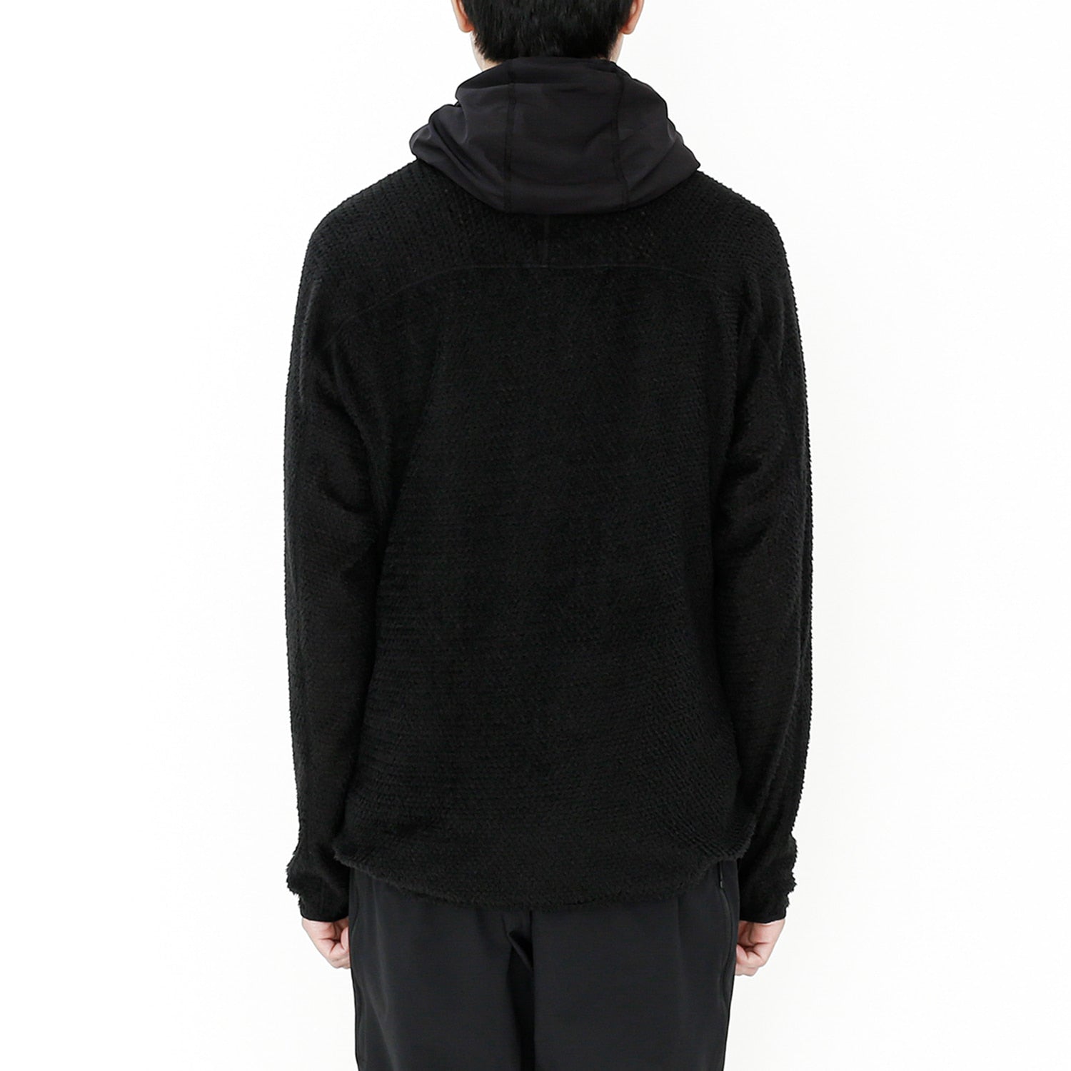 Wool Alpha Pullover | Black