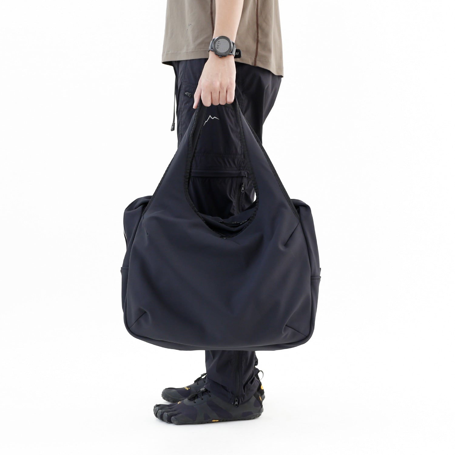 Shell Tote Double Layer | Black